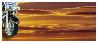 DNSEMP-L-330 Biker on Sunset